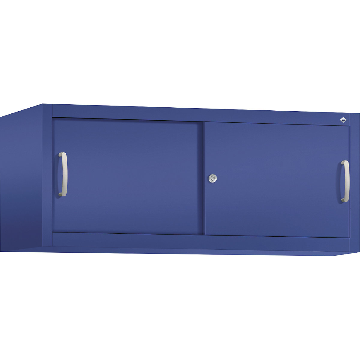 Dogradni ormar s kliznim vratima ACURADO – C+P, VxŠxD 500 x 1200 x 500 mm, u lapis plavoj boji-13