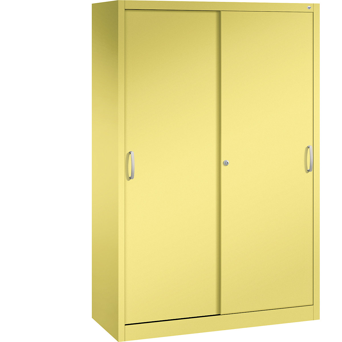 Ormar s kliznim vratima ACURADO – C+P, 6 šipki za vješanje, VxŠxD 1950 x 1200 x 500 mm, u sumpor žutoj boji-20