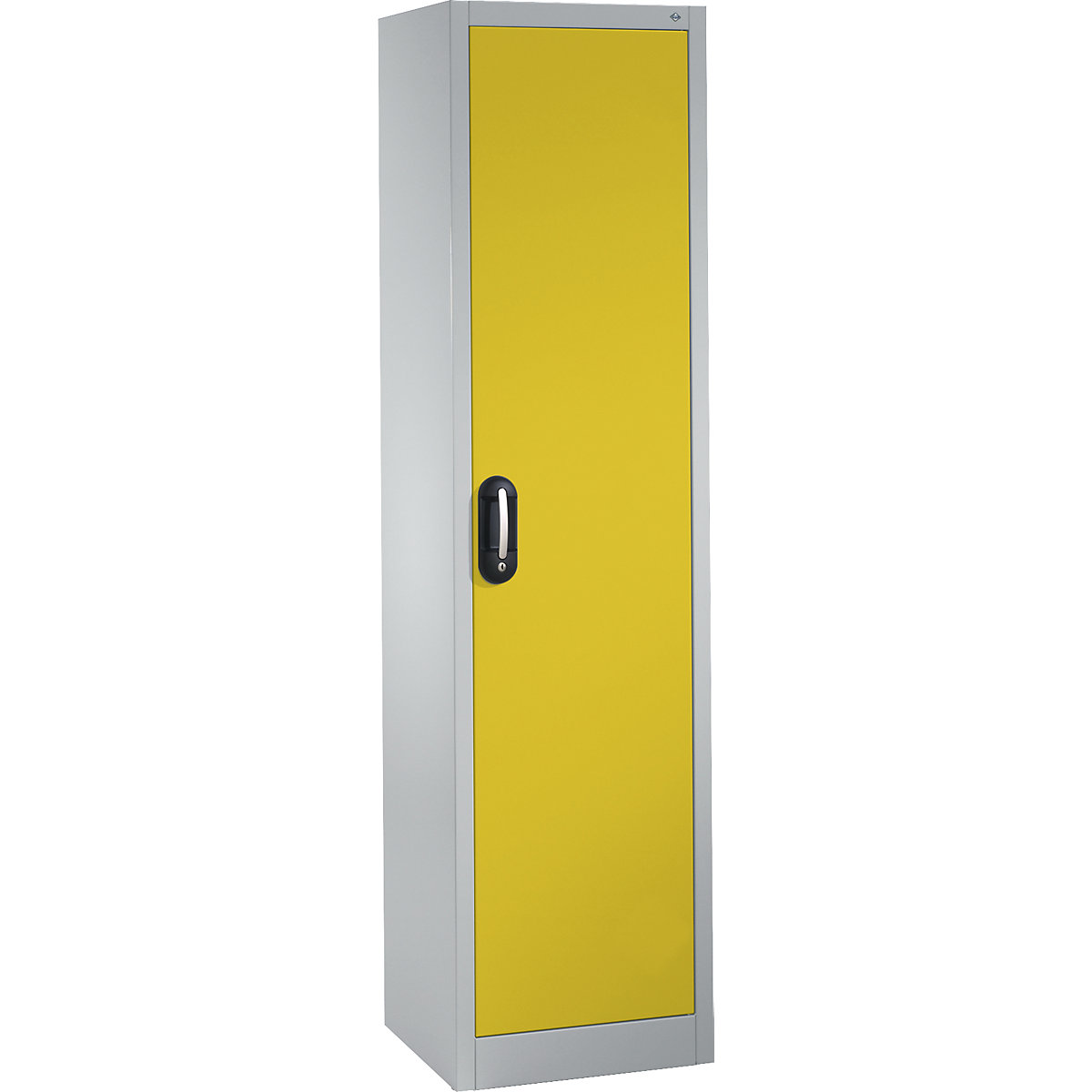 Univerzalni ormar ACURADO – C+P, ŠxD 500 x 400 mm, u svijetlo sivoj / žutoj boji