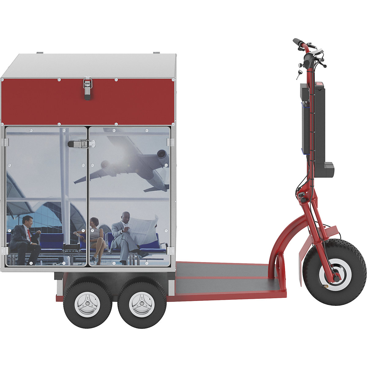 Elektryczna hulajnoga transportowa XXL PRO (Zdjęcie produktu 3)-2