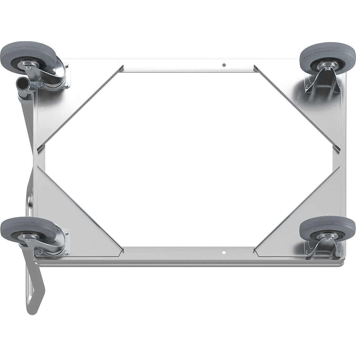 Podwozie z aluminium, wys. ładunkowa 150 mm – Gmöhling (Zdjęcie produktu 5)-4