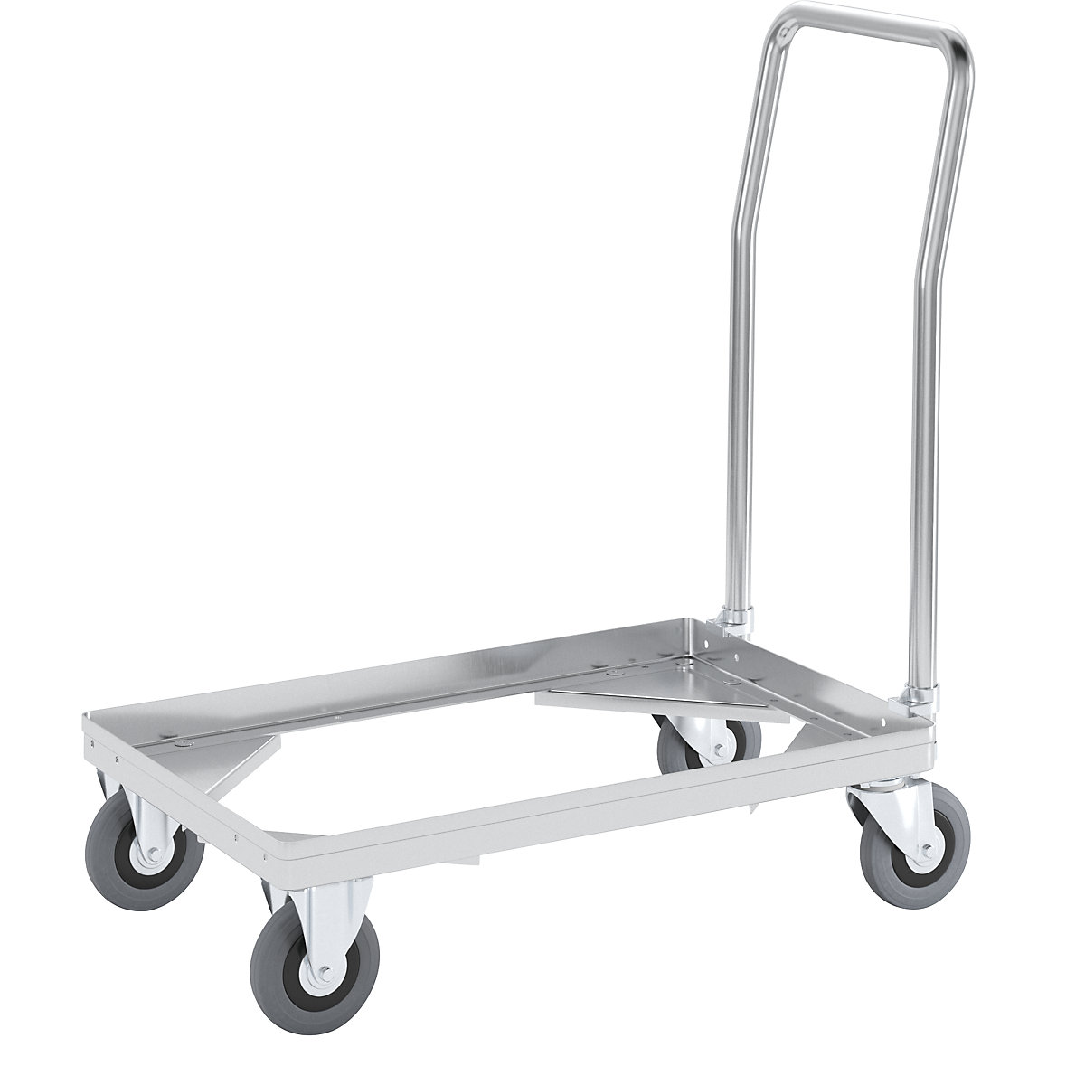 Podwozie z aluminium, wys. ładunkowa 150 mm – Gmöhling