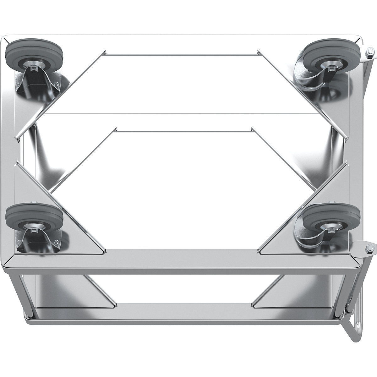 Podwozie z aluminium, wys. ładunkowa 440 mm – Gmöhling (Zdjęcie produktu 5)-4