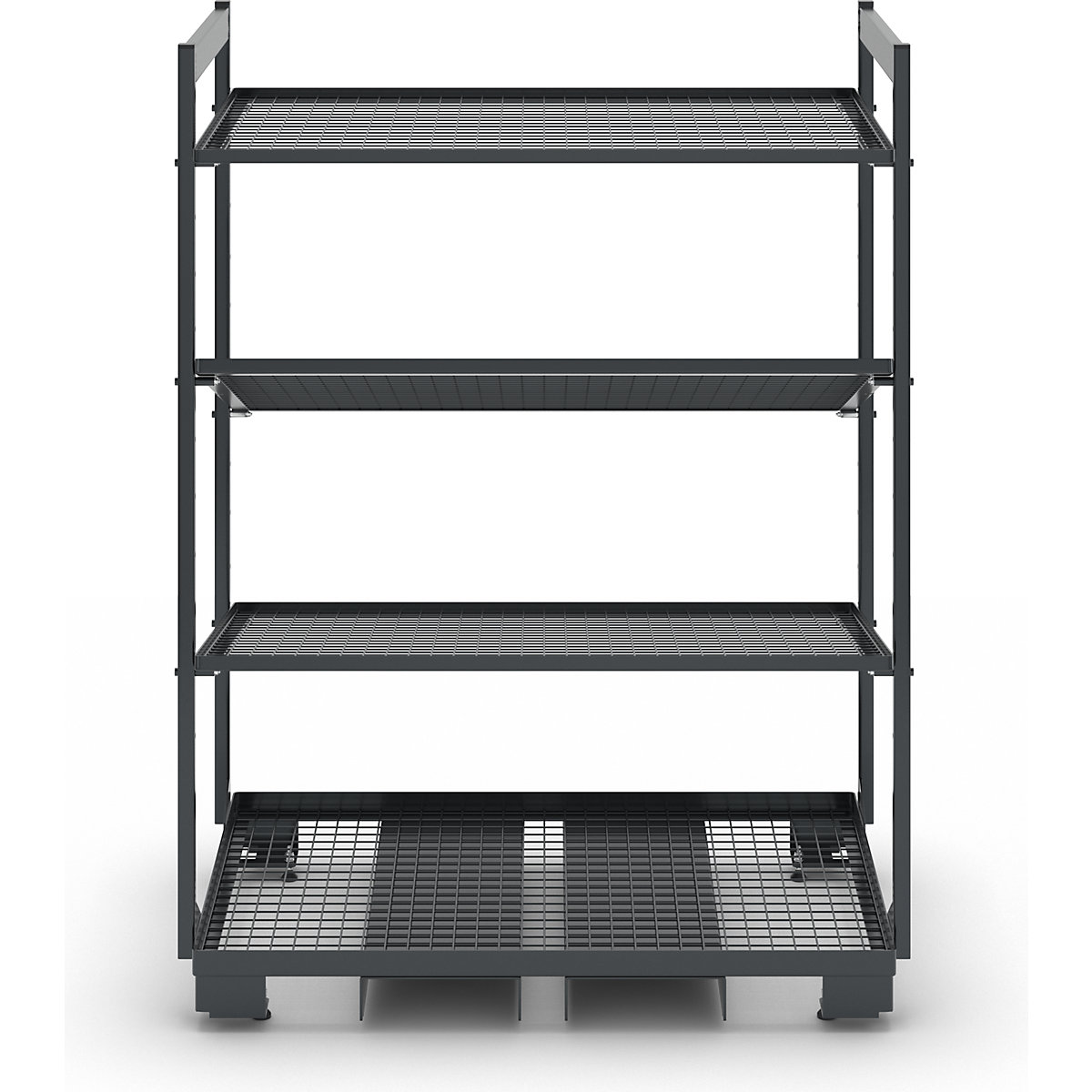 Mobilny regał kanban – eurokraft pro (Zdjęcie produktu 3)-2