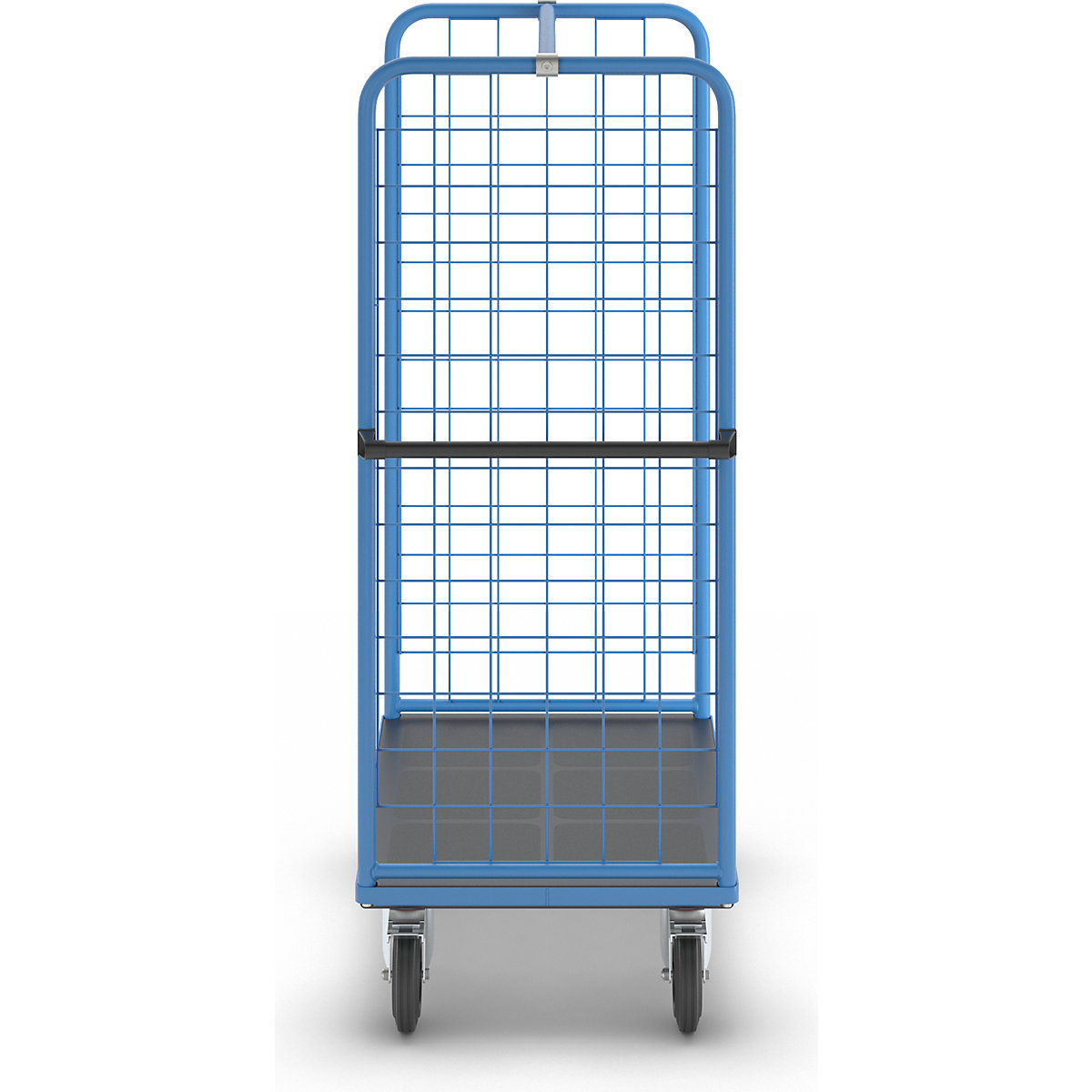 Wózek piętrowy z bocznymi ściankami kratowymi – eurokraft pro (Zdjęcie produktu 2)-1