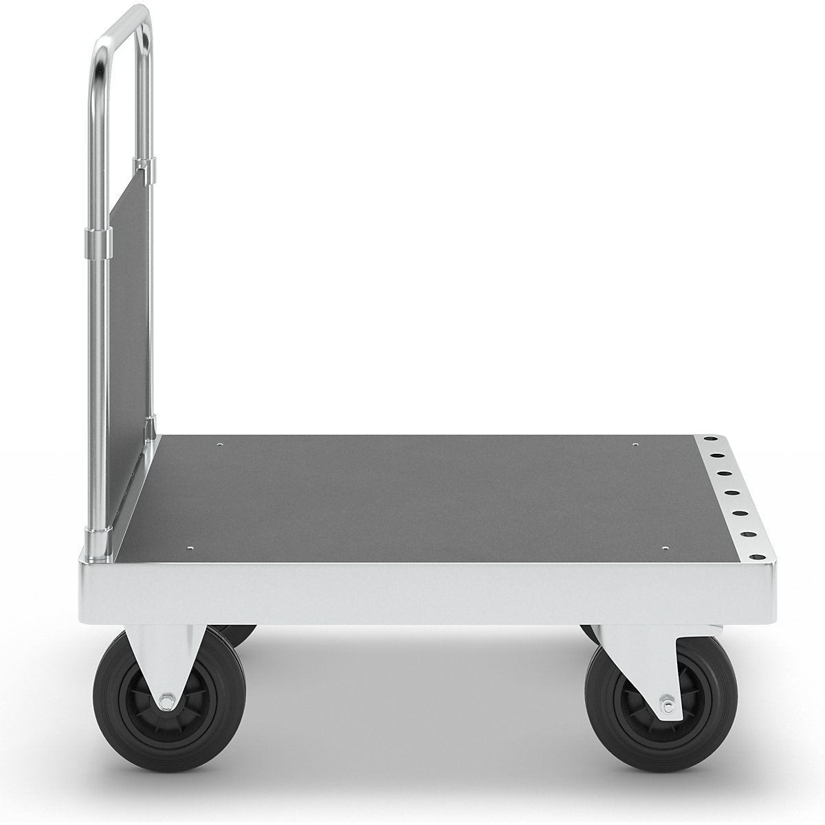 Ocynkowany wózek platformowy JUMBO – Kongamek (Zdjęcie produktu 4)-3