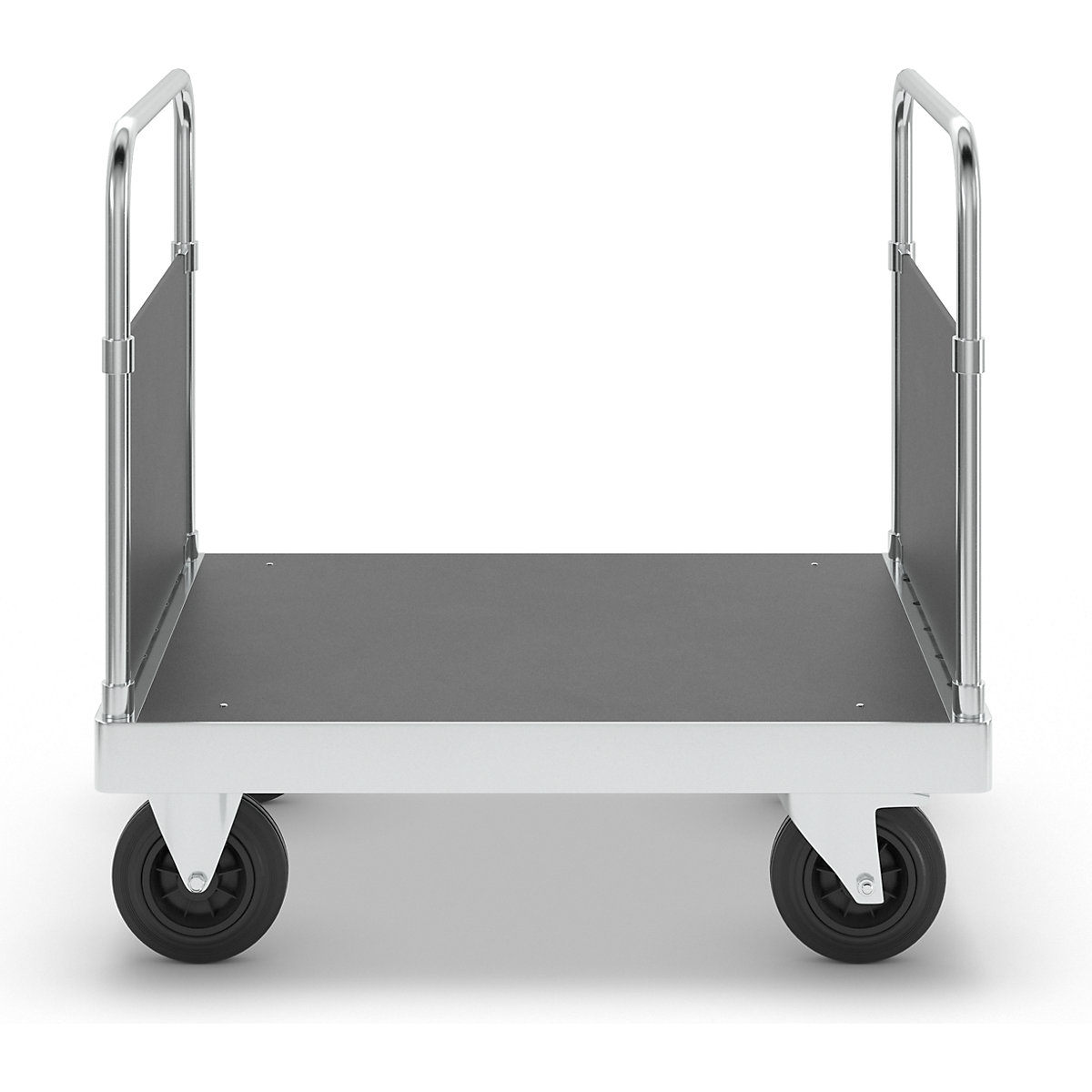 Ocynkowany wózek platformowy JUMBO – Kongamek (Zdjęcie produktu 4)-3