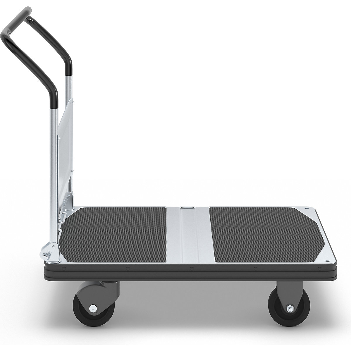 Wózek platformowy PREMIUM 300, składany, nośność 300 kg (Zdjęcie produktu 2)-1