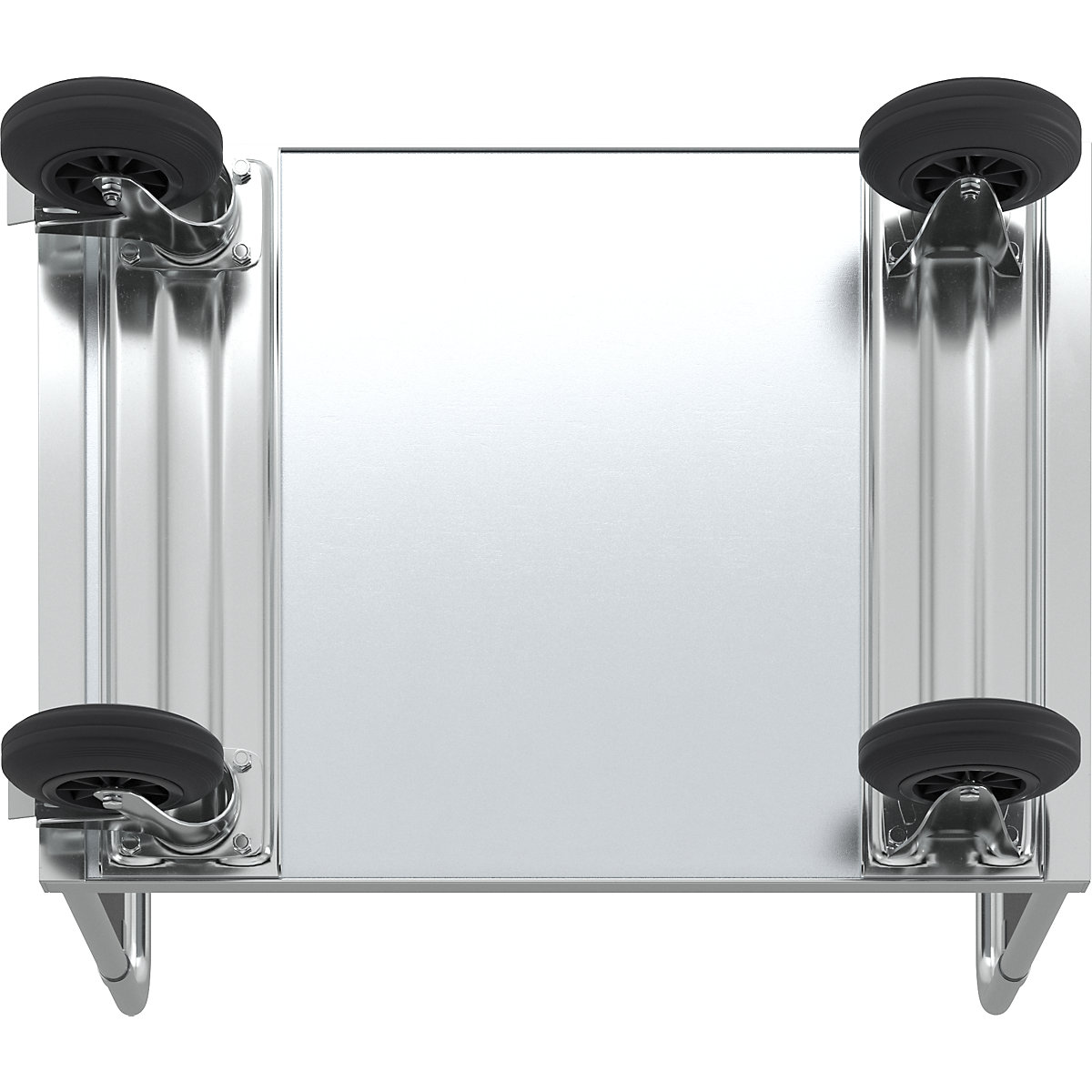 Wózek platformowy, nośność 500 kg – Kongamek (Zdjęcie produktu 5)-4