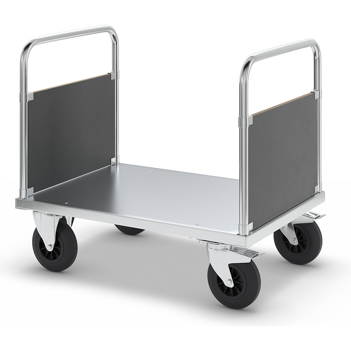 Wózek platformowy, nośność 500 kg – Kongamek (Zdjęcie produktu 6)-5