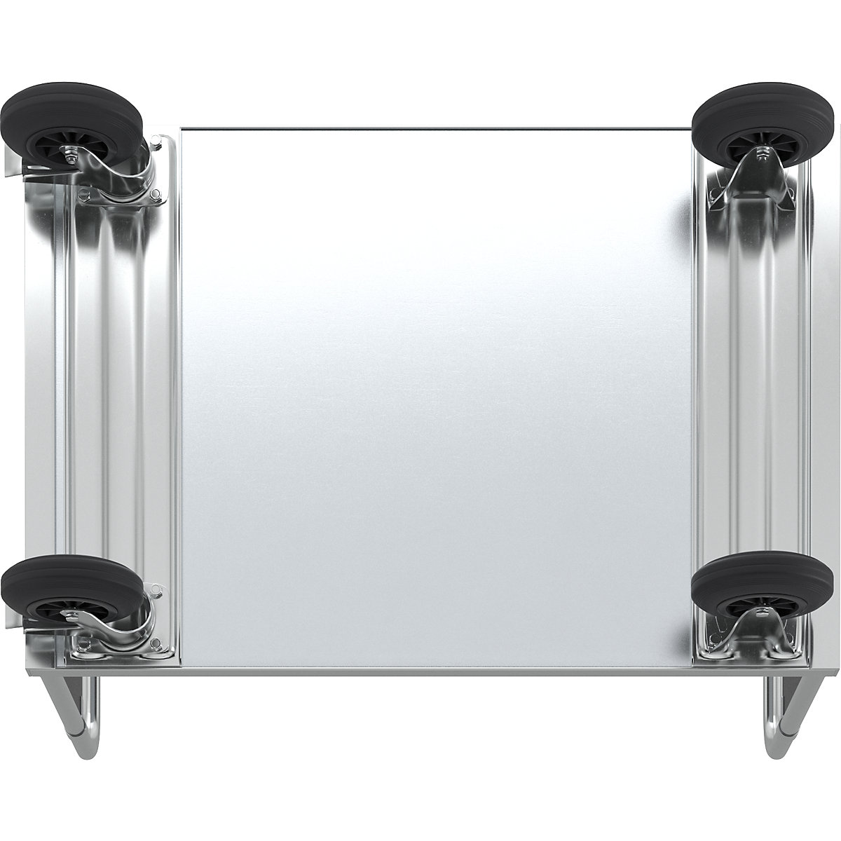 Wózek platformowy, nośność 500 kg – Kongamek (Zdjęcie produktu 5)-4