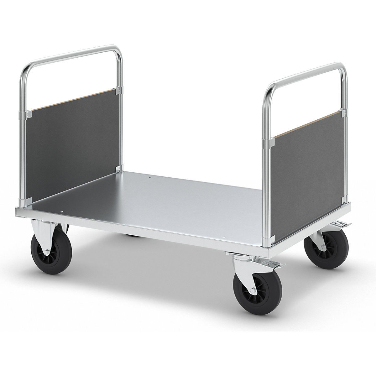 Wózek platformowy, nośność 500 kg – Kongamek (Zdjęcie produktu 6)-5
