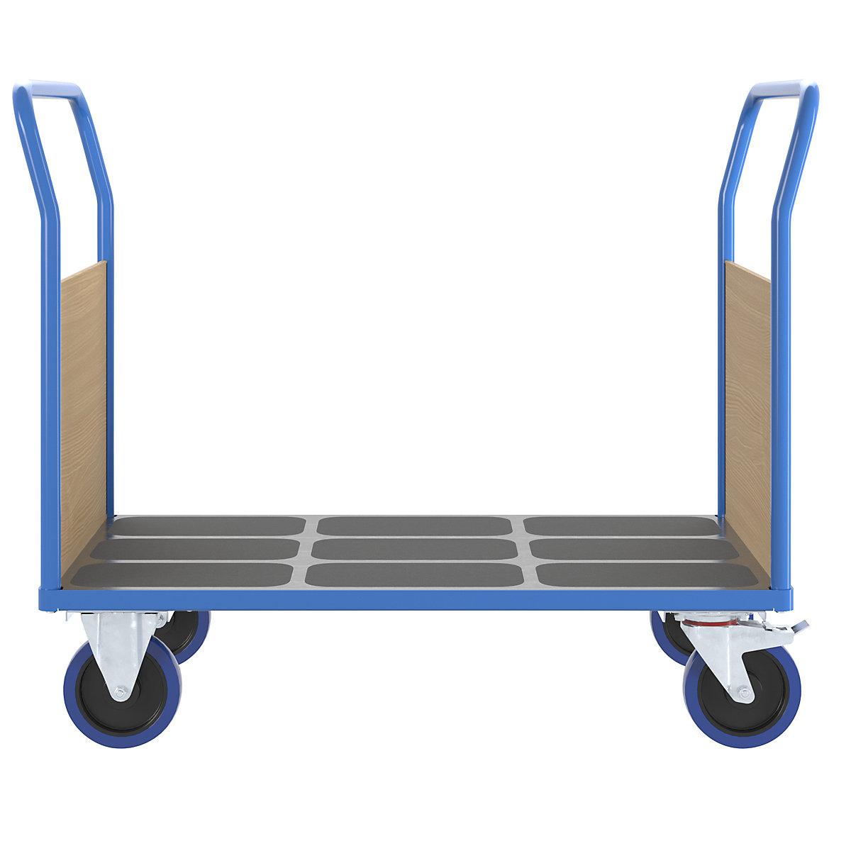 Wózek platformowy ze ściankami czołowymi – eurokraft pro (Zdjęcie produktu 4)-3