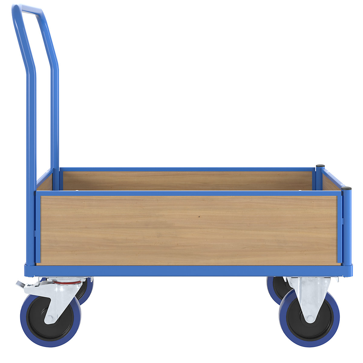 Wózek platformowy ze ściankami drewnianymi – eurokraft pro (Zdjęcie produktu 26)-25