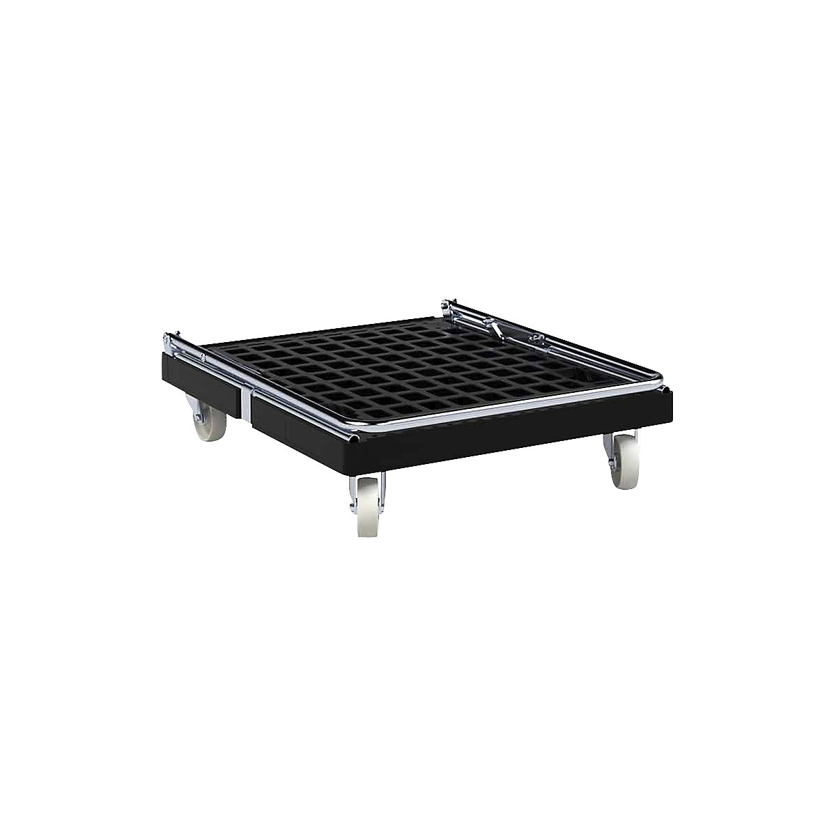 Podwozie na rolkach, nośność 500 kg – eurokraft basic (Zdjęcie produktu 2)-1