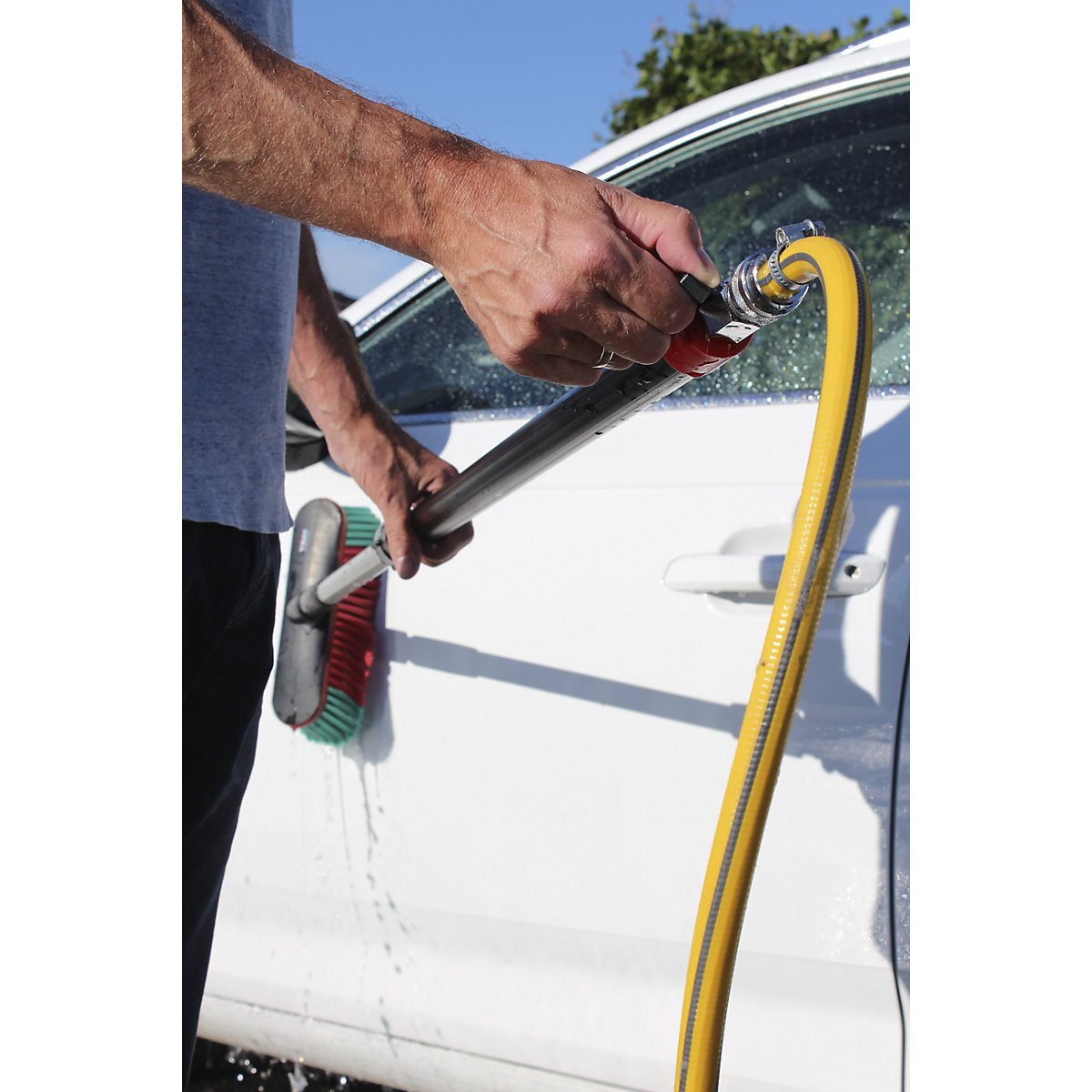 Brosse de lavage pour voitures à articulation rotative – Vikan (Illustration du produit 8)-7