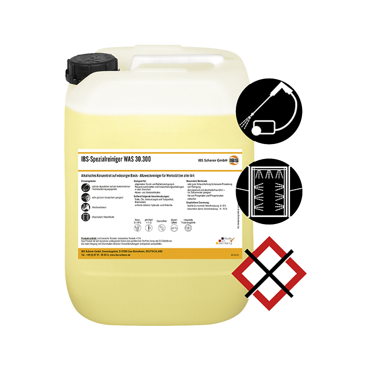 Produit nettoyant d'atelier WAS 30.300