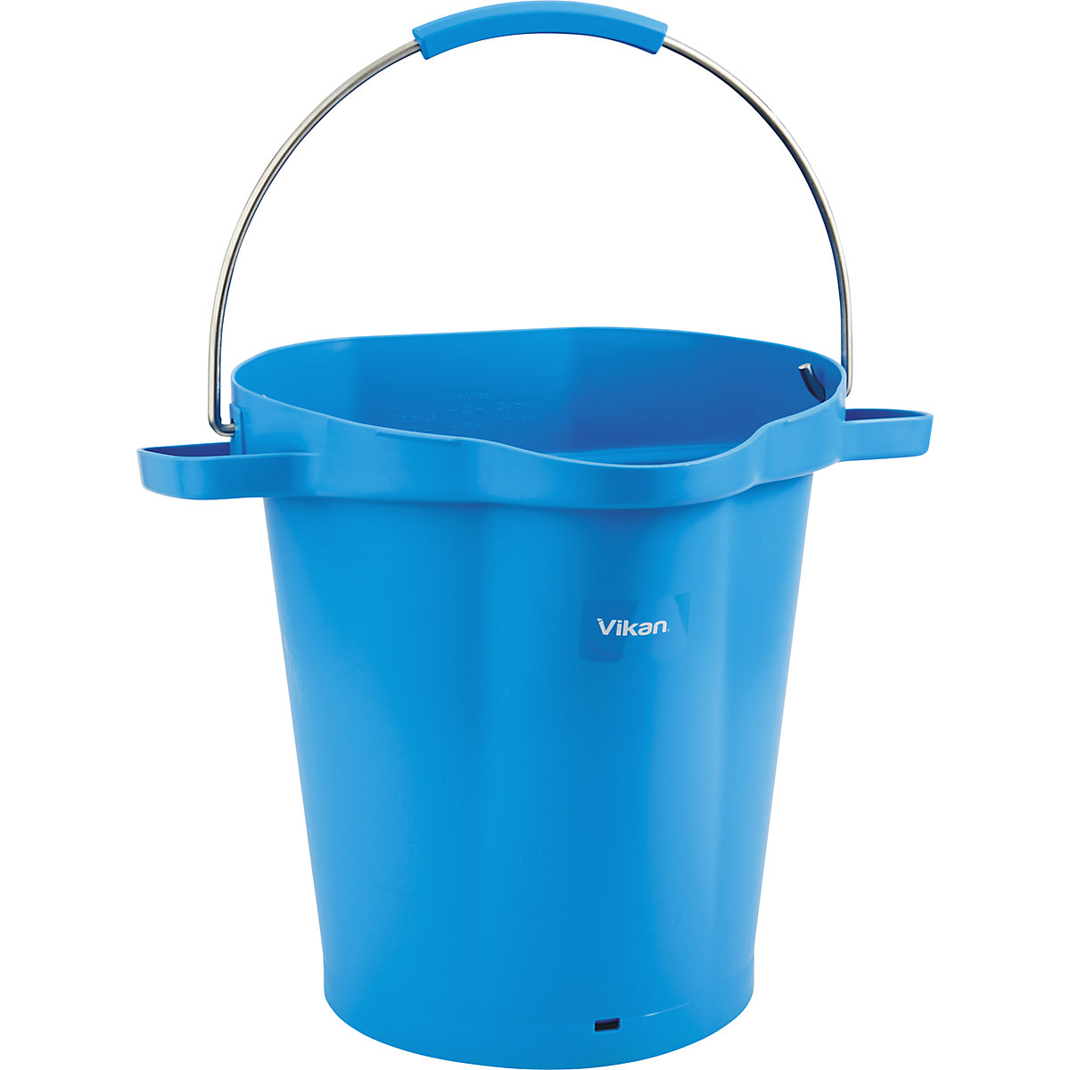 Seau de qualité alimentaire – Vikan, capacité 20 l, lot de 5, bleu-5