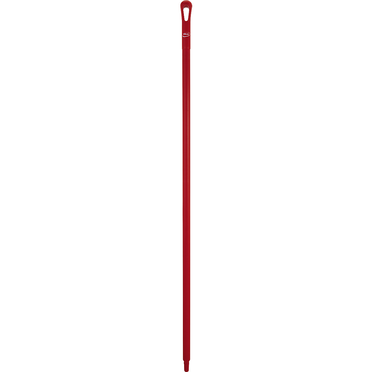 Cabo higiénico – Vikan, Ø 34 mm, comprimento 1500 mm, embalagem de 10 unid., vermelho-9