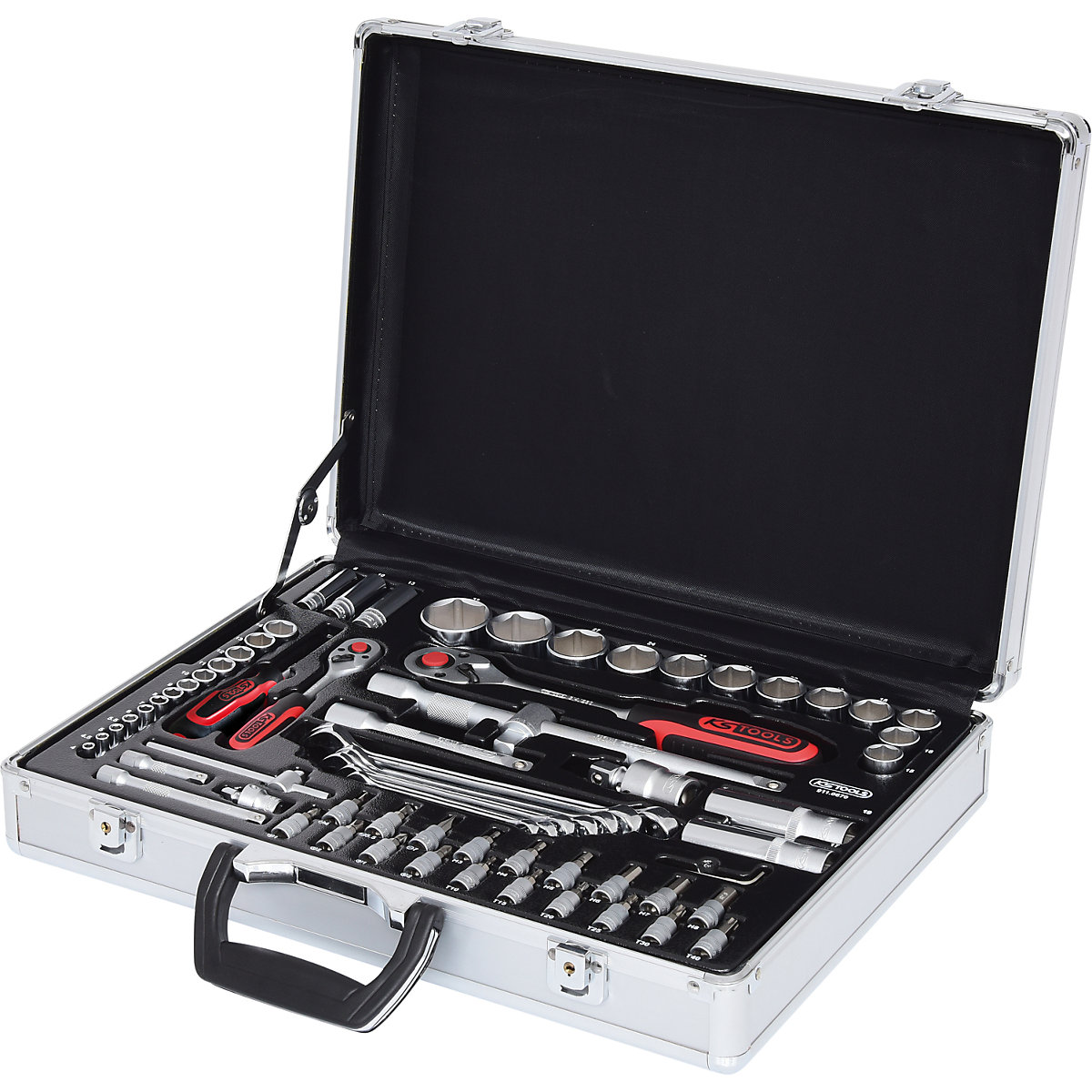 Set di chiavi a bussola 1/4'' + 1/2'' - KS Tools