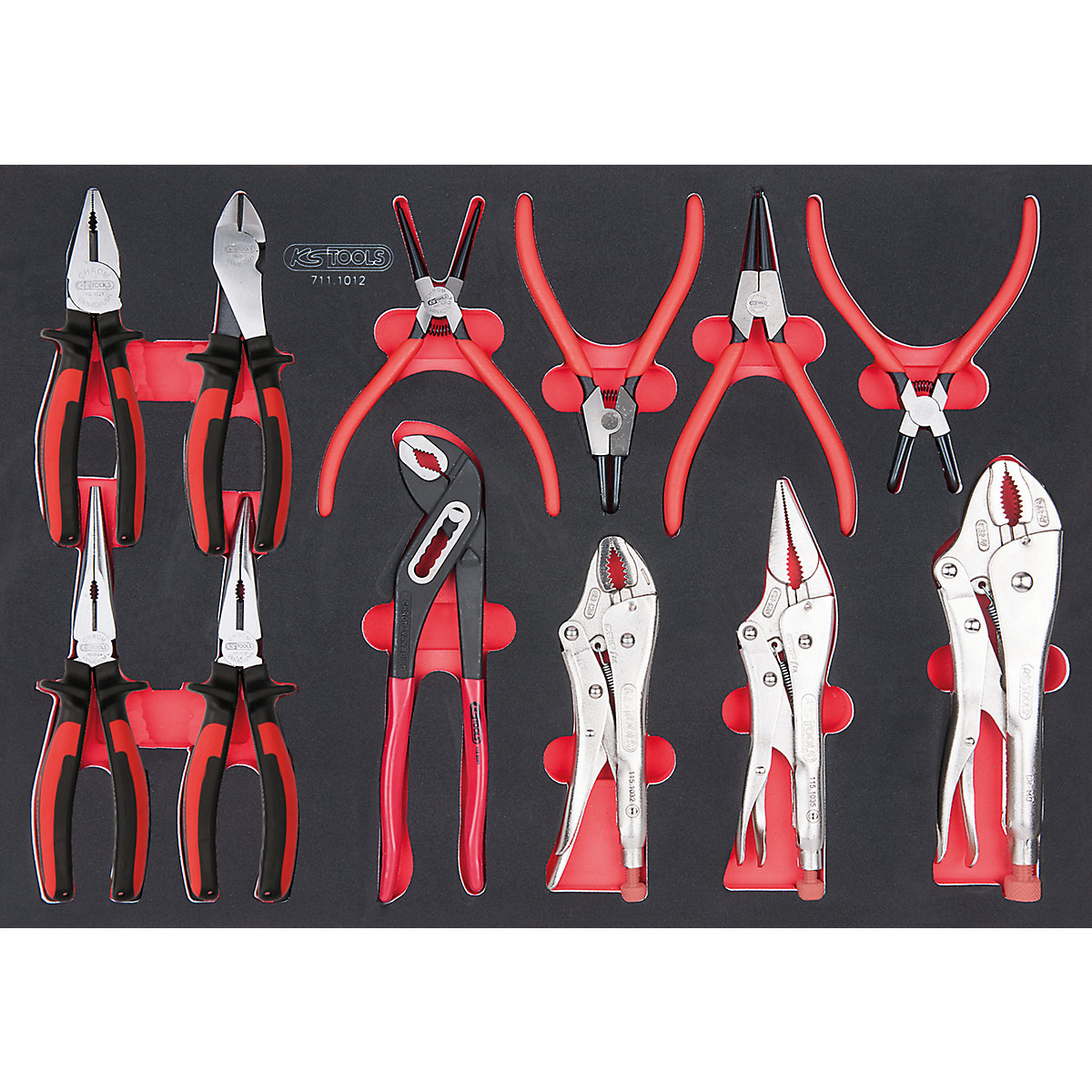 Set di pinze SCS – KS Tools: 12 pezzi