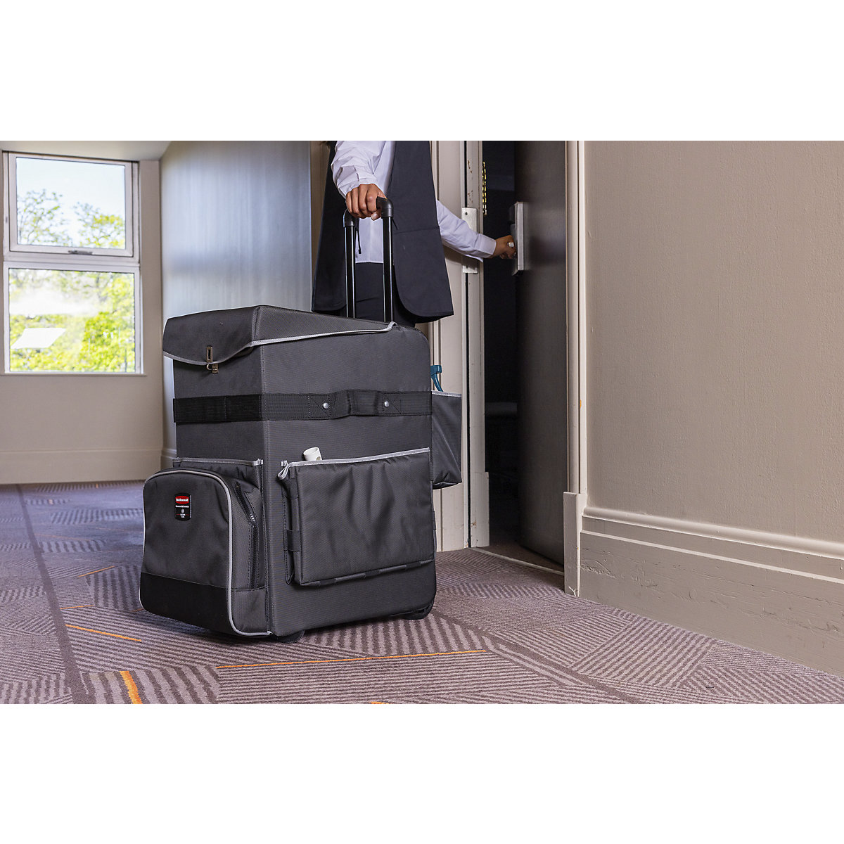 Carrello di servizio QUICK CART, mobile – Rubbermaid (Foto prodotto 7)-6