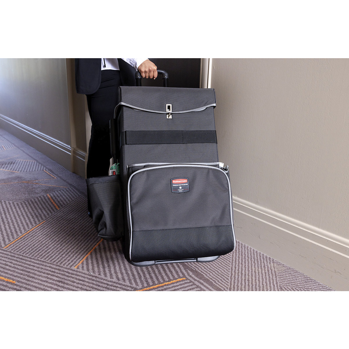 Carrello di servizio QUICK CART, mobile – Rubbermaid (Foto prodotto 12)-11