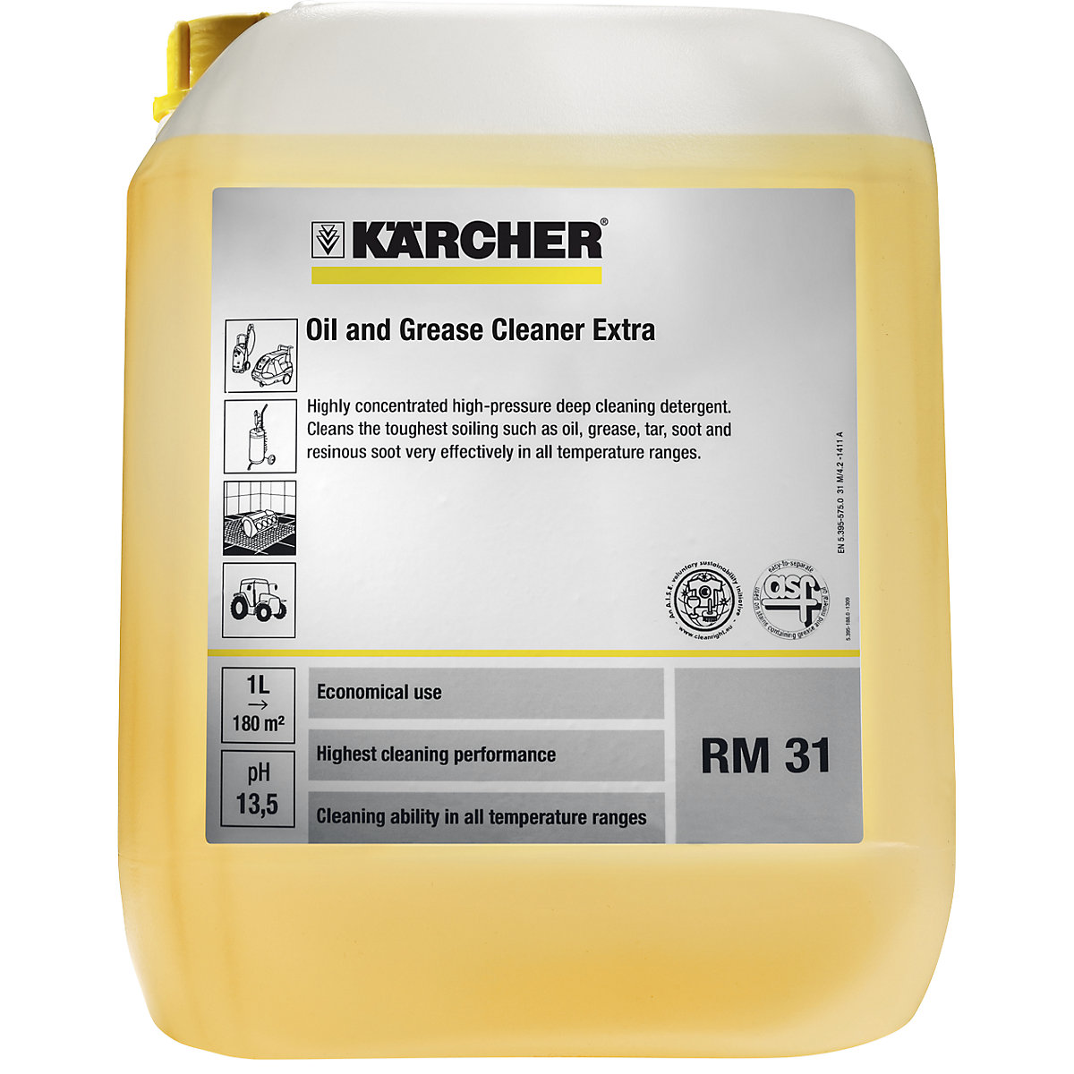 Detergente sgrassante per olio e grasso RM 31 ASF – Kärcher (Foto prodotto 2)-1