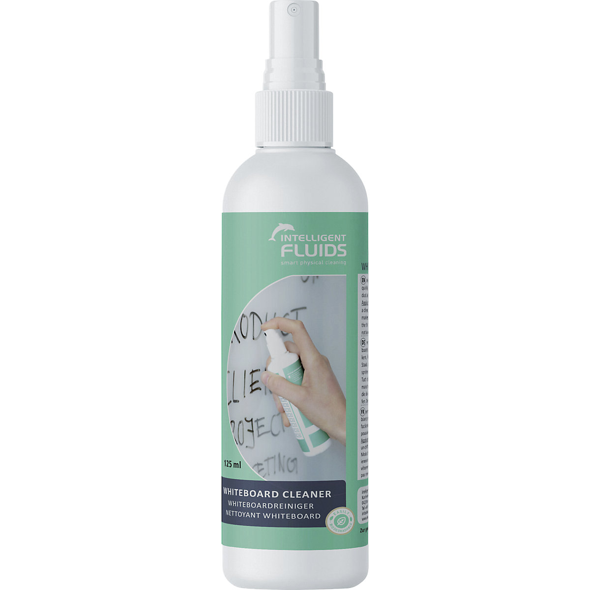 Producto de limpieza para pizarras blancas