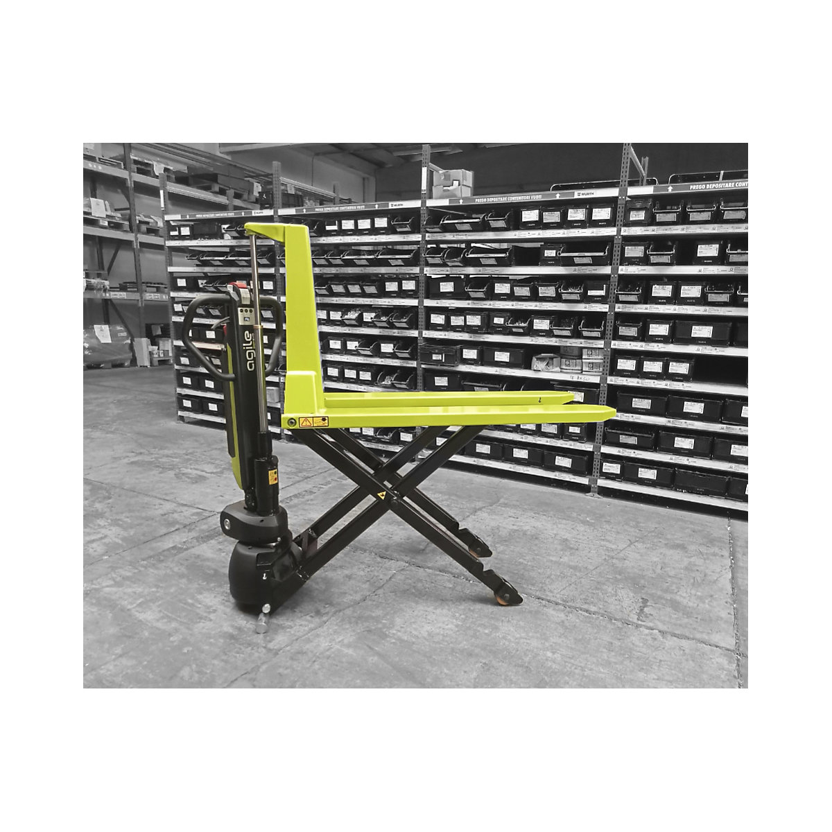 Cărucior elevator cu furci tip foarfece HX AGILE EVO PLUS – Pramac (Imagine produs 6)-5
