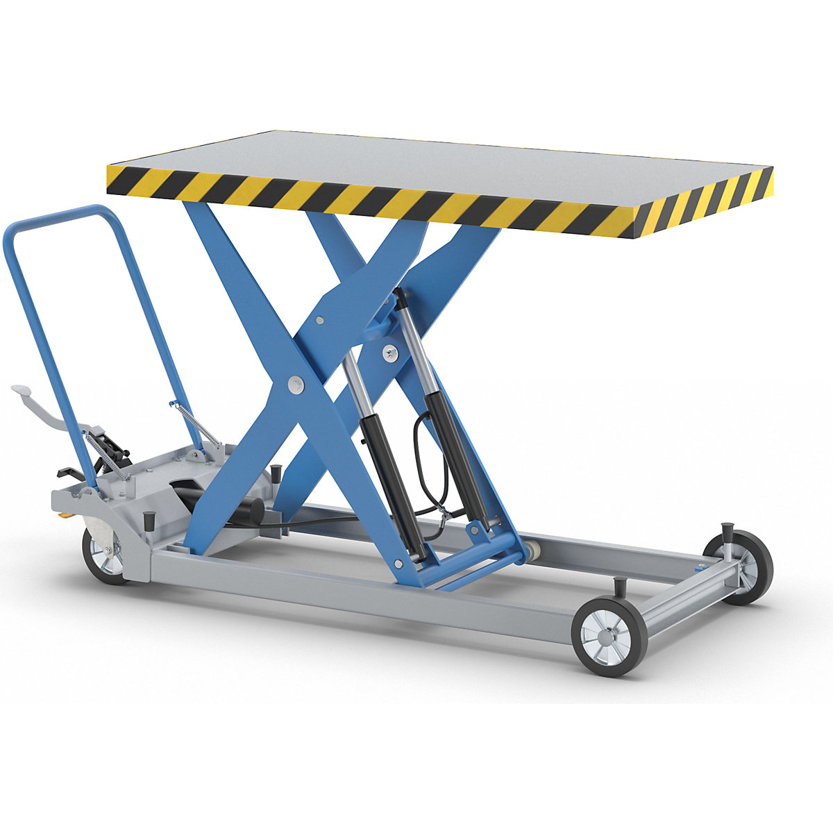 Cărucior elevator cu platformă – eurokraft pro (Imagine produs 6)-5