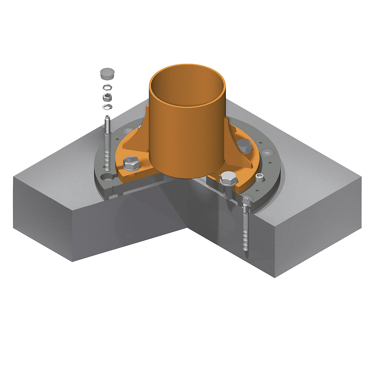 Macara pivotantă cu coloană PRAKTIKUS PS – Vetter (Imagine produs 2)-1