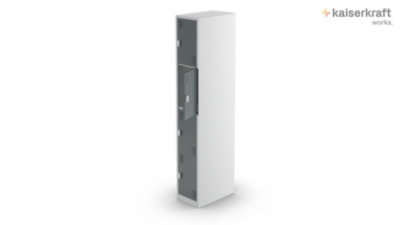 Vestiaire à 4 casiers Alvina – eurokraft basic (Illustration du produit 12)-11