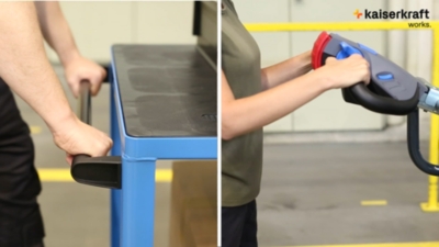 Carrello a pianale con azionamento elettrico – eurokraft pro (Foto prodotto 19)-18
