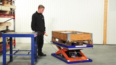 Mesa elevadora compacta, fija – Edmolift (Imagen del producto 5)-4
