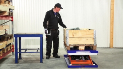 Kompakt-Hubtisch, stationär Edmolift (Produktabbildung 5)-4