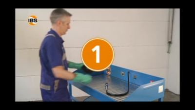 IBS Scherer – Profesionalni stojeći uređaj za čišćenje malih dijelova (Prikaz proizvoda 4)