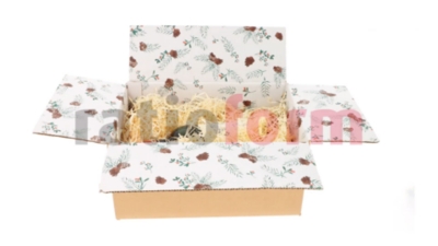 Wellpapp-Faltkarton mit Innendruck Christmas ratioform (Produktabbildung 4)-3