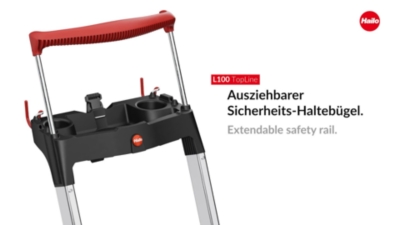 TopLine L100 safety ladder – Hailo (Product illustration 7)-6