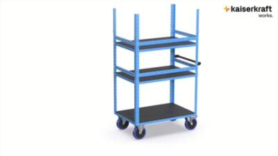 Ladder module with railing – eurokraft pro (Product illustration 12)-11