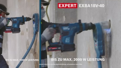 Starter Set: 2xExpert Akku 18V + Schnellladegerät Bosch (Produktabbildung 3)-2