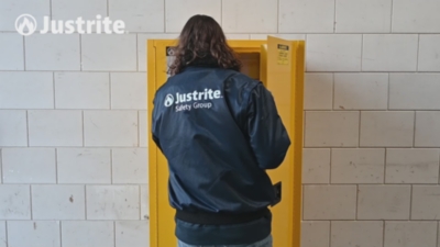 Szafa bezpieczeństwa FM – Justrite (Zdjęcie produktu 4)-3