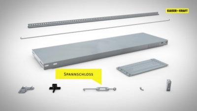 Großfach-Steckregal hofe (Produktabbildung 2)-1