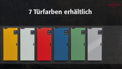 Feuerbeständiger Gefahrstoffschrank Typ 30 asecos (Produktabbildung 11)-10