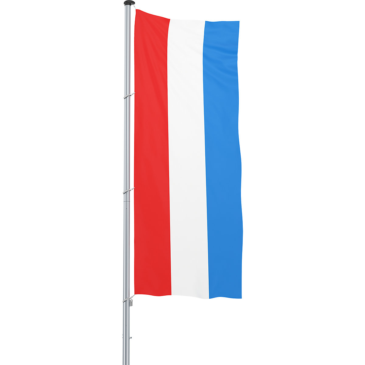 Zastava/nacionalna zastava – Mannus, format 1,2 x 3 m, Luksemburg