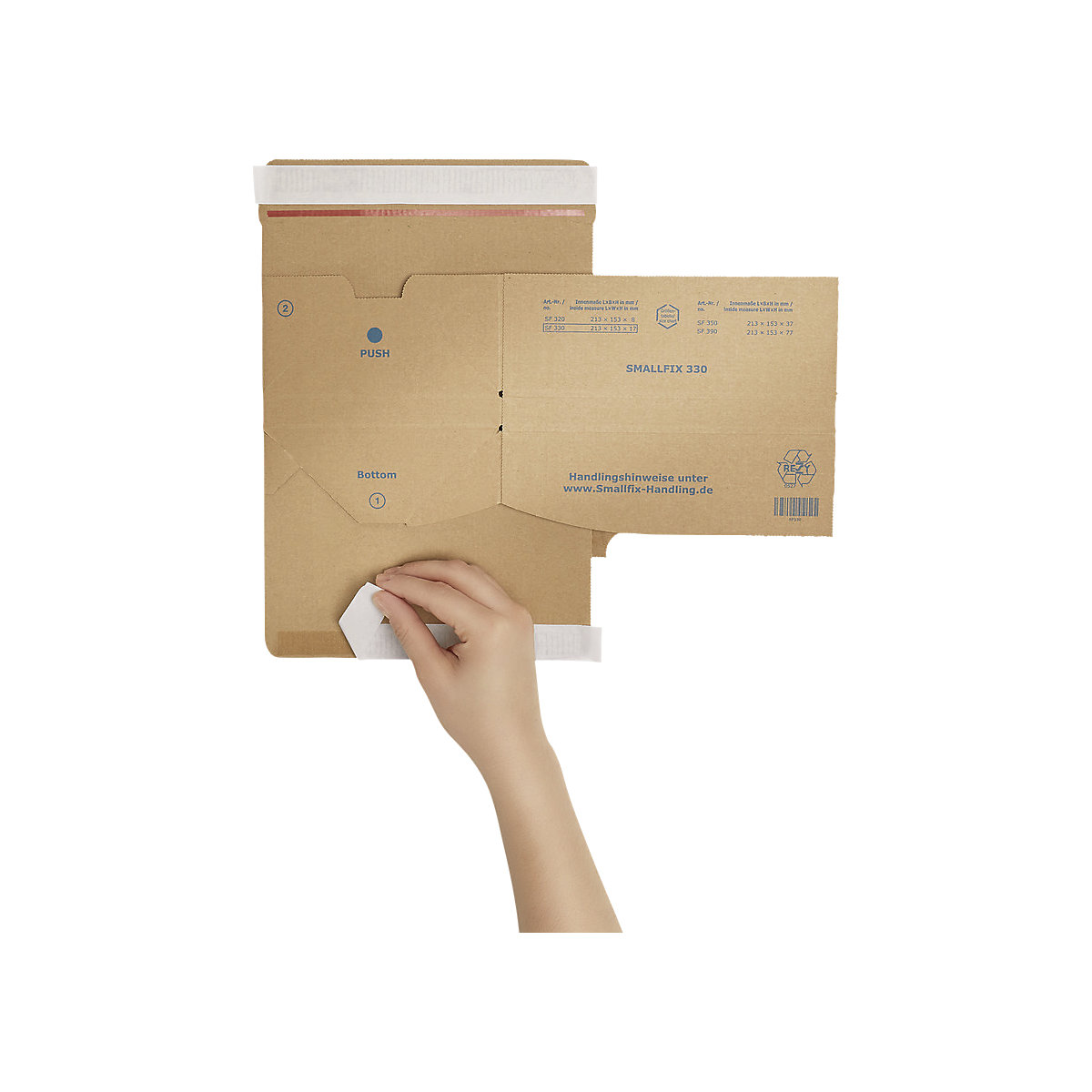 Versandverpackung ratioform flow (Produktabbildung 2)-1