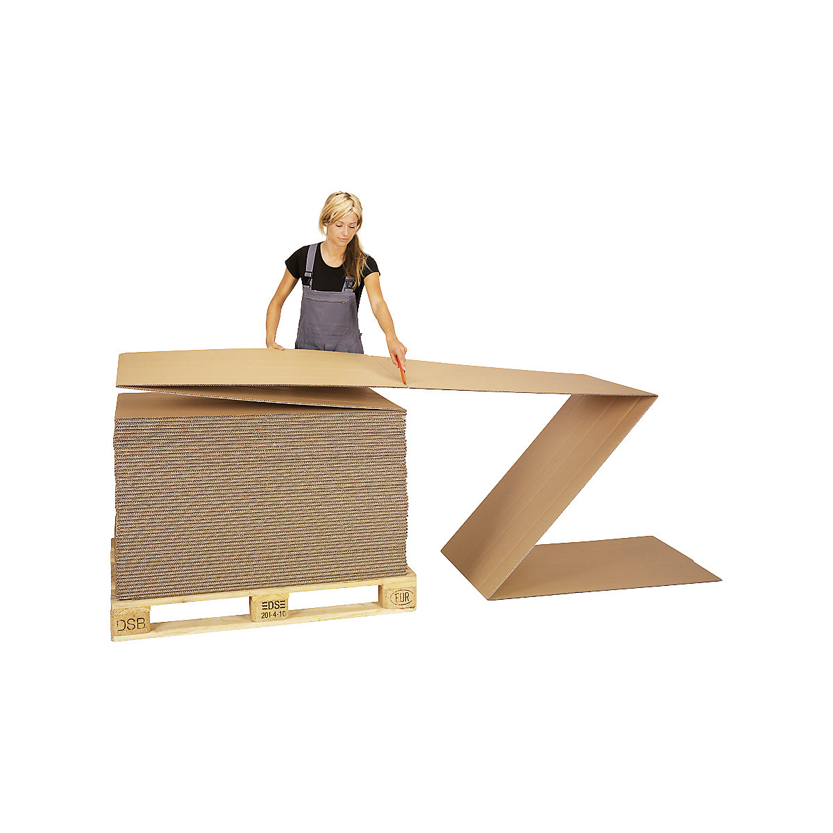 Endloswellpappe ratioform terra