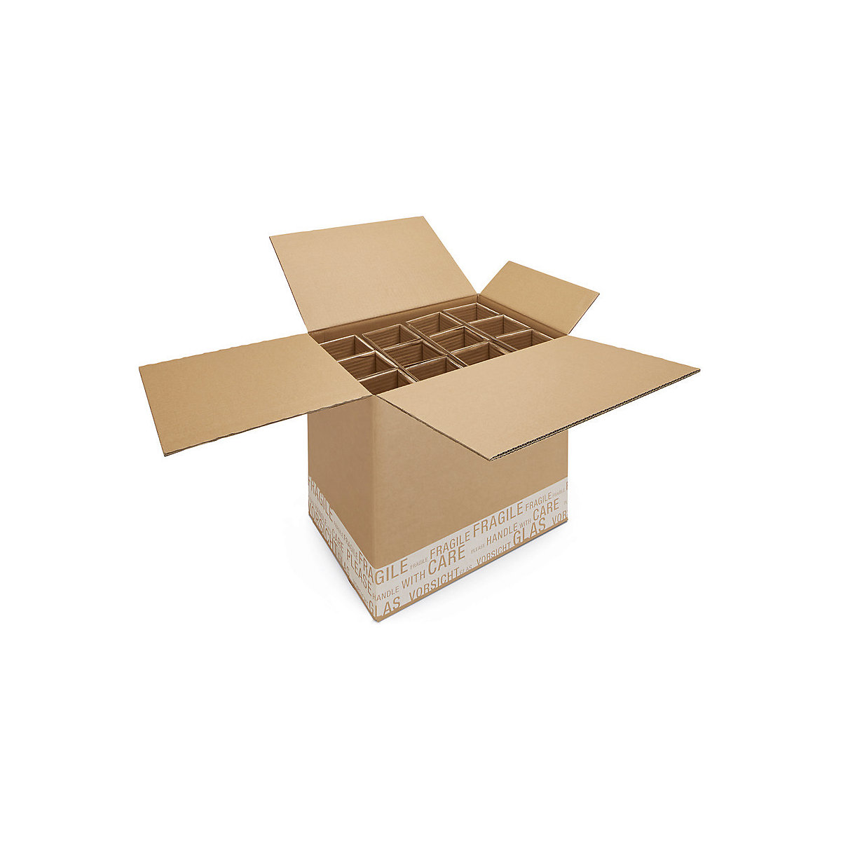 Flaschenkarton Post/DHL ratioform