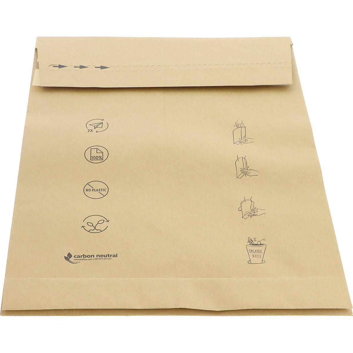 Versandtasche, nassfest DEBAPOST® ratioform terra