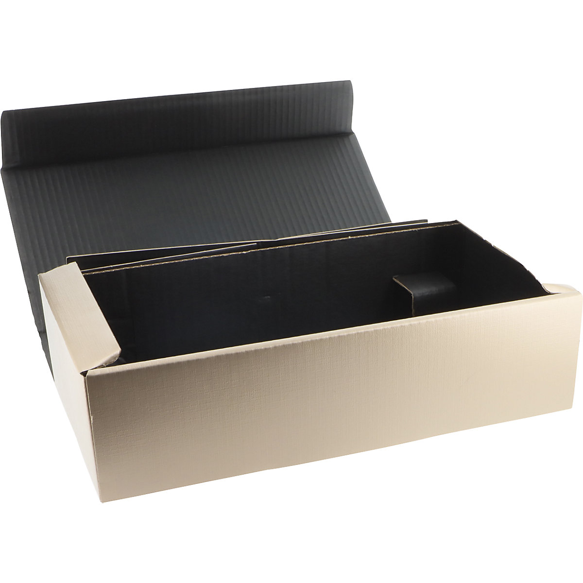 Flaschen-Geschenkkarton mit Struktur (Produktabbildung 3)-2